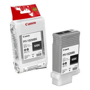 Canon PFI-102 MBK mattschwarz Tintenpatrone Canon PFI-102 MBK mattschwarz Tintenpatrone