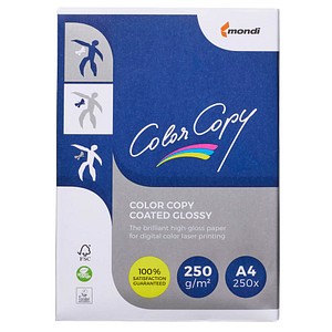 mondi Laserpapier Color Copy Coated glossy DIN A4 250 g/qm 250 Blatt mondi Laserpapier Color Copy Coated glossy DIN A4 250 g/qm 250 Blatt