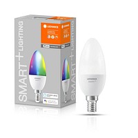 LEDVANCE LED-Lampe SMART+ WiFi Candle 40 Multicolour E14 4,9 W matt