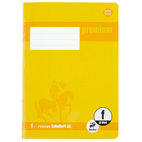 Staufen® Schulheft Premium Lineatur 8f rautiert DIN A5 Außenrand, 16 Blatt