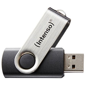 Intenso USB-Stick Basic Line schwarz, silber 16 GB Intenso USB-Stick Basic Line schwarz, silber 16 GB