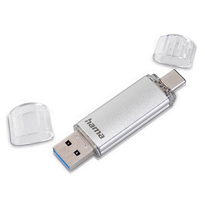 hama USB-Stick C-Laeta silber 256 GB