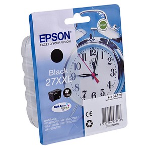 EPSON 27XXL / T2791XXL schwarz Tintenpatrone EPSON 27XXL / T2791XXL schwarz Tintenpatrone