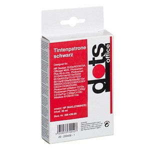 dots schwarz Tintenpatrone ersetzt HP 364XL (CN684EE) dots schwarz Tintenpatrone ersetzt HP 364XL (CN684EE)