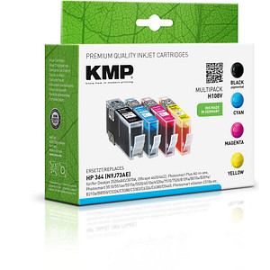 4 KMP H108V schwarz, cyan, magenta, gelb Tintenpatronen ersetzen HP 364 (N9J73AE) 4 KMP H108V schwarz, cyan, magenta, gelb Tintenpatronen ersetzen HP 364 (N9J73AE)
