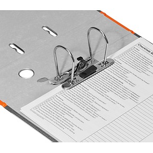 LEITZ 1080 Ordner orange marmoriert Karton 8,0 cm DIN A4 LEITZ 1080 Ordner orange marmoriert Karton 8,0 cm DIN A4