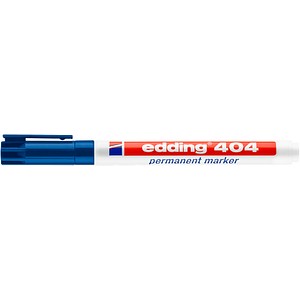 edding 404 Permanentmarker blau 0,75 mm edding 404 Permanentmarker blau 0,75 mm