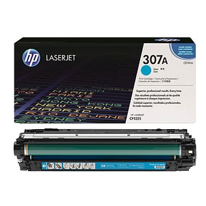 HP 307A (CE741A) cyan Tonerkartusche HP 307A (CE741A) cyan Tonerkartusche