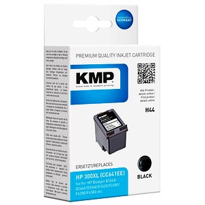 KMP H44 schwarz Tintenpatrone ersetzt HP 300XL (CC641EE) KMP H44 schwarz Tintenpatrone ersetzt HP 300XL (CC641EE)