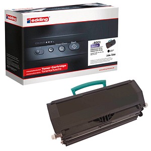 edding EDD-6001 schwarz Toner ersetzt LEXMARK E260A21E edding EDD-6001 schwarz Toner ersetzt LEXMARK E260A21E