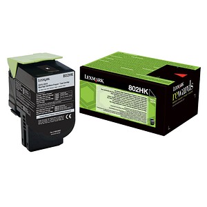 Lexmark 80C2HK0 schwarz Toner Lexmark 80C2HK0 schwarz Toner