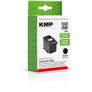 KMP C87 schwarz Druckkopf ersetzt Canon PG-540XL KMP C87 schwarz Druckkopf ersetzt Canon PG-540XL