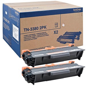 2 brother TN-3380 schwarz Toner 2 brother TN-3380 schwarz Toner