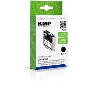 KMP E111 schwarz Tintenpatrone ersetzt EPSON T0801 KMP E111 schwarz Tintenpatrone ersetzt EPSON T0801