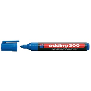 10 edding 300 Permanentmarker blau 1,5 - 3,0 mm 10 edding 300 Permanentmarker blau 1,5 - 3,0 mm