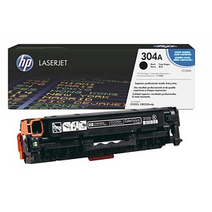 HP 304A (CC530A) schwarz Tonerkartusche HP 304A (CC530A) schwarz Tonerkartusche