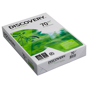DISCOVERY Kopierpapier DISCOVERY DIN A4 70 g/qm 500 Blatt DISCOVERY Kopierpapier DISCOVERY DIN A4 70 g/qm 500 Blatt