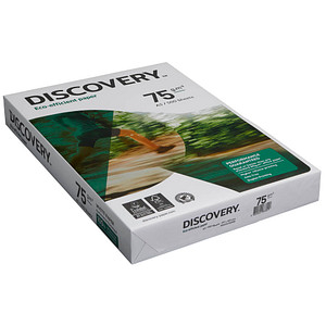 DISCOVERY Kopierpapier DISCOVERY DIN A3 75 g/qm 500 Blatt DISCOVERY Kopierpapier DISCOVERY DIN A3 75 g/qm 500 Blatt