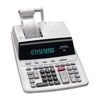 SHARP CS-2635RH-GYSE Tischrechner druckend lichtgrau SHARP CS-2635RH-GYSE Tischrechner druckend lichtgrau
