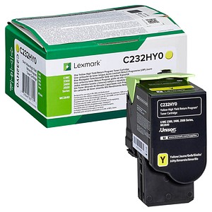 Lexmark C232HY0 gelb Toner Lexmark C232HY0 gelb Toner