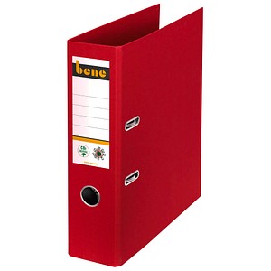 bene No.1 Ordner rot Karton 8,0 cm DIN A4 bene No.1 Ordner rot Karton 8,0 cm DIN A4