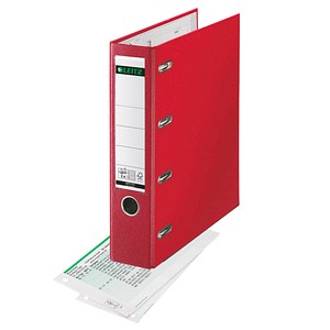 LEITZ Doppelordner rot Karton 7,5 cm LEITZ Doppelordner rot Karton 7,5 cm