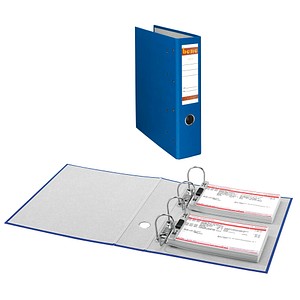 bene Doppelordner blau Karton 7,5 cm bene Doppelordner blau Karton 7,5 cm