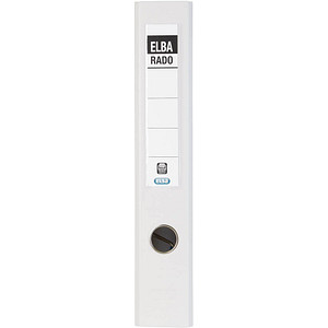 ELBA rado plast Ordner weiß Kunststoff 5,0 cm DIN A4 ELBA rado plast Ordner weiß Kunststoff 5,0 cm DIN A4