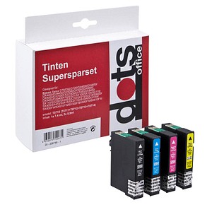 4 dots schwarz, cyan, magenta, gelb Tintenpatronen ersetzen EPSON T071540 4 dots schwarz, cyan, magenta, gelb Tintenpatronen ersetzen EPSON T071540