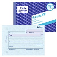 AVERY Zweckform Quittung, inkl. MwSt. Formularbuch 300 AVERY Zweckform Quittung, inkl. MwSt. Formularbuch 300