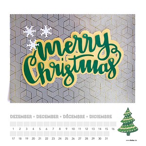 folia Kalender zum Selbstgestalten 23,0 x 24,0 cm jahresunabhängig