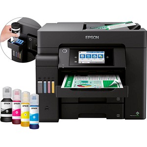 EPSON EcoTank ET-5850 4 in 1 Tintenstrahl-Multifunktionsdrucker schwarz EPSON EcoTank ET-5850 4 in 1 Tintenstrahl-Multifunktionsdrucker schwarz