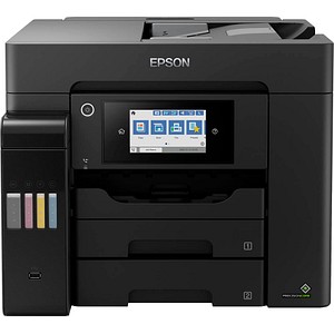 EPSON EcoTank ET-5850 4 in 1 Tintenstrahl-Multifunktionsdrucker schwarz EPSON EcoTank ET-5850 4 in 1 Tintenstrahl-Multifunktionsdrucker schwarz