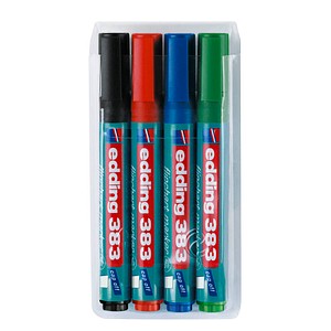 4 edding 383 Flipchart-Marker farbsortiert 1,0 - 5,0 mm 4 edding 383 Flipchart-Marker farbsortiert 1,0 - 5,0 mm