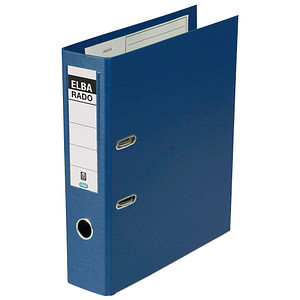 ELBA rado plast Ordner blau Kunststoff 8,0 cm DIN A4 ELBA rado plast Ordner blau Kunststoff 8,0 cm DIN A4