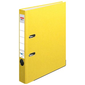 herlitz maX.file nature plus Ordner gelb Karton 5,0 cm DIN A4 herlitz maX.file nature plus Ordner gelb Karton 5,0 cm DIN A4