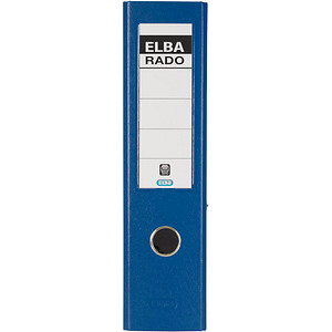 ELBA rado plast Ordner blau Kunststoff 8,0 cm DIN A4 ELBA rado plast Ordner blau Kunststoff 8,0 cm DIN A4