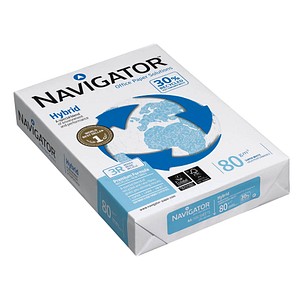 NAVIGATOR Umweltpapier Hybrid DIN A4 80 g/qm 500 Blatt NAVIGATOR Umweltpapier Hybrid DIN A4 80 g/qm 500 Blatt