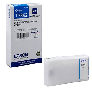 EPSON T7892XXL cyan Tintenpatrone EPSON T7892XXL cyan Tintenpatrone