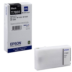 EPSON T7891XXL schwarz Tintenpatrone EPSON T7891XXL schwarz Tintenpatrone