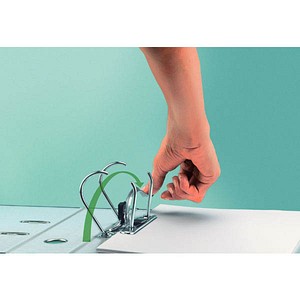 LEITZ 1007 Ordner hellgrün Karton 8,0 cm DIN A4 LEITZ 1007 Ordner hellgrün Karton 8,0 cm DIN A4