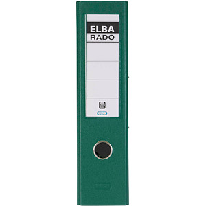 ELBA rado plast Ordner grün Kunststoff 8,0 cm DIN A4 ELBA rado plast Ordner grün Kunststoff 8,0 cm DIN A4