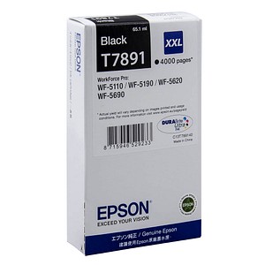 EPSON T7891XXL schwarz Tintenpatrone EPSON T7891XXL schwarz Tintenpatrone