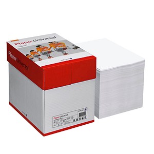 Plano Kopierpapier Universal DIN A4 80 g/qm 2.500 Blatt Maxi-Box Plano Kopierpapier Universal DIN A4 80 g/qm 2.500 Blatt Maxi-Box