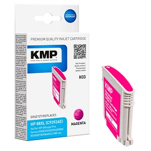 KMP H33 magenta Tintenpatrone ersetzt HP 88XL (C9392AE) KMP H33 magenta Tintenpatrone ersetzt HP 88XL (C9392AE)