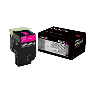 Lexmark 80C0X30 magenta Toner Lexmark 80C0X30 magenta Toner