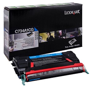 Lexmark C734A1CG cyan Toner Lexmark C734A1CG cyan Toner