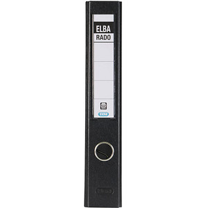 ELBA rado plast Ordner schwarz Kunststoff 5,0 cm DIN A4 ELBA rado plast Ordner schwarz Kunststoff 5,0 cm DIN A4
