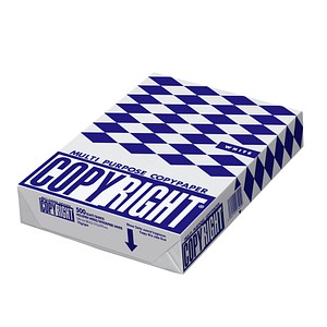COPYRIGHT Kopierpapier COPYRIGHT DIN A4 75 g/qm 500 Blatt COPYRIGHT Kopierpapier COPYRIGHT DIN A4 75 g/qm 500 Blatt