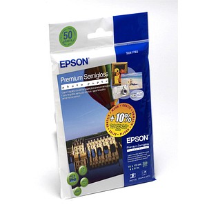 EPSON Fotopapier S041765 10,0 x 15,0 seidenmatt 251 g/qm 50 Blatt EPSON Fotopapier S041765 10,0 x 15,0 seidenmatt 251 g/qm 50 Blatt